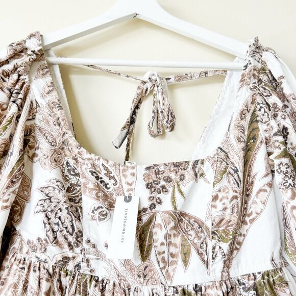 Anthropologie Pilcro Square-Neck Long sleeve Dress - Picture 6 of 9
